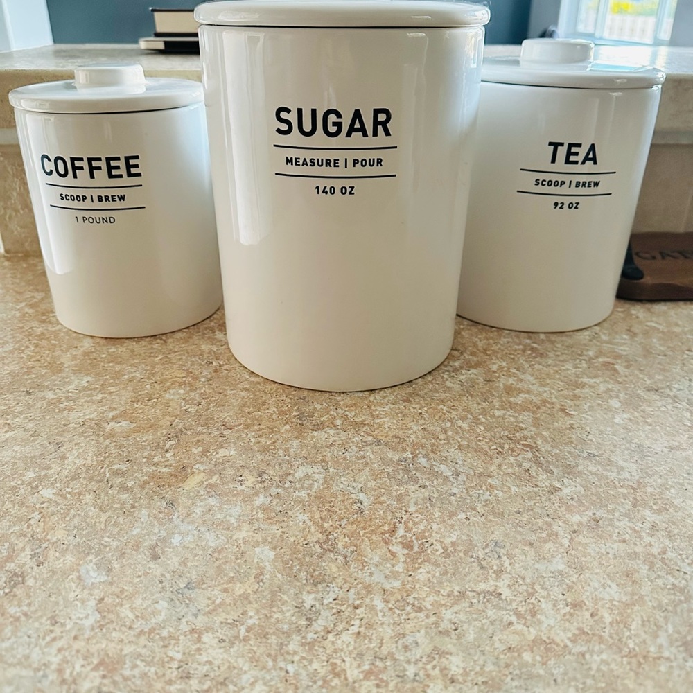 West Elm Canister set